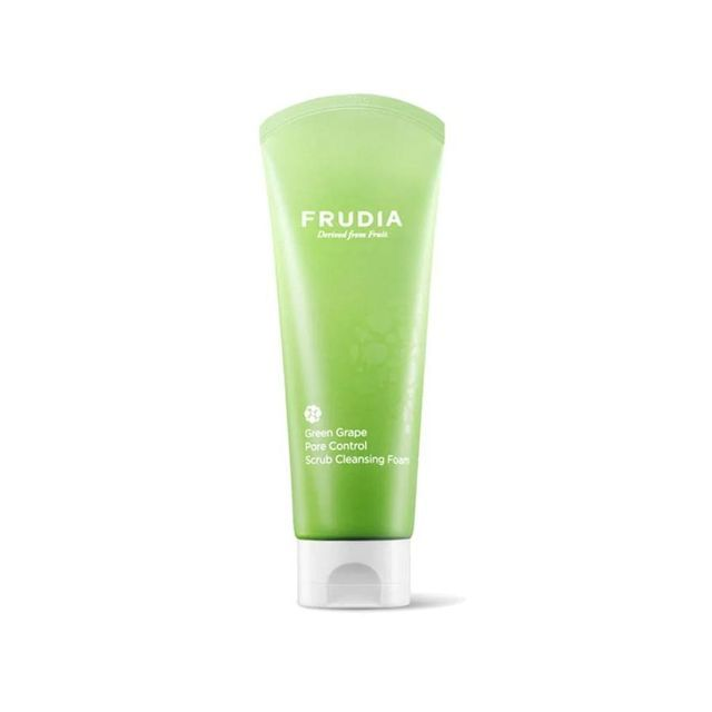 skincare-kbeauty-glowtime-frudia green grape control scrub cleansing foam