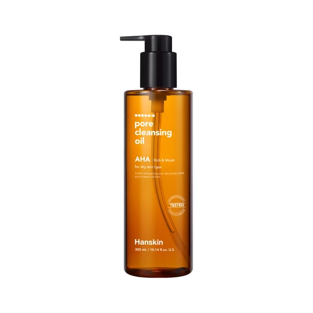 skincare-kbeauty-glowtime-hanskin pore cleansing oil aha