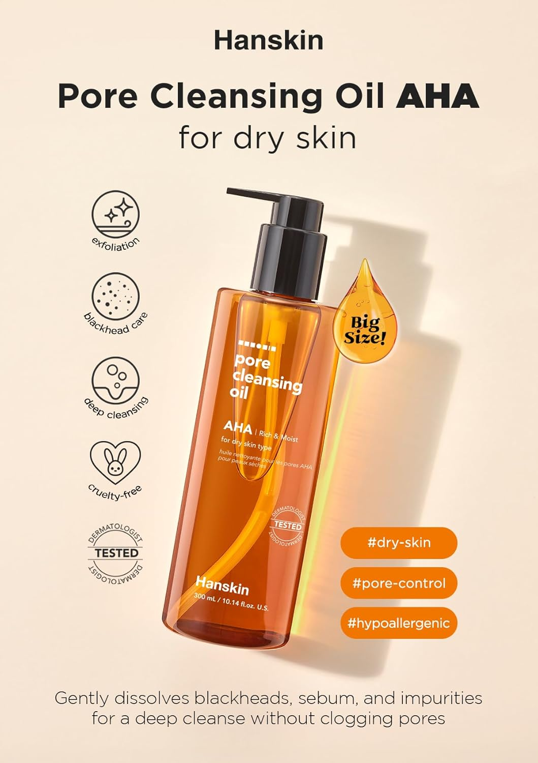 skincare-kbeauty-glowtime-hanskin pore cleansing oil aha