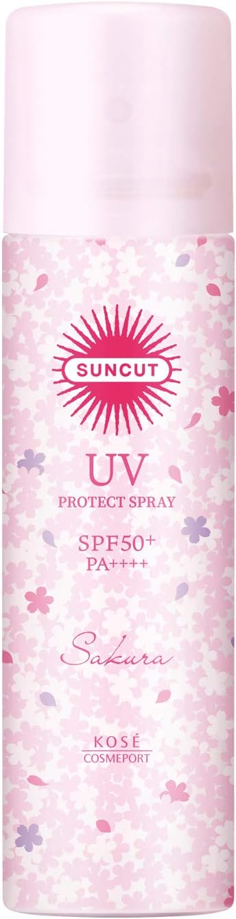 skincare-kbeauty-glowtime-kose suncut UV Protect spray Sakura