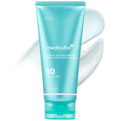 skincare-kbeauty-glowtime-medicube azelaic niacinamide deep clean foam cleanser