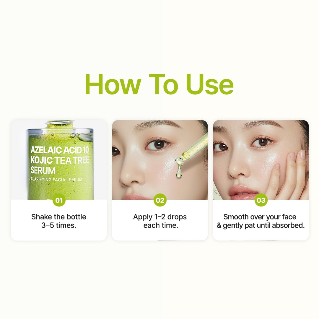 skincare-kbeauty-glowtime-purito azelaic Acid 10 kojic tea tree serum