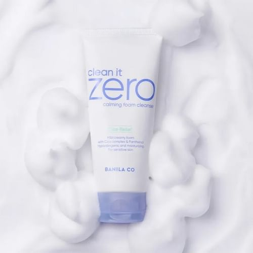 skincare-kbeauty-glowtime-banila clean it zero calming foam cleanser