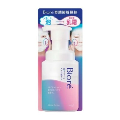 skincare-kbeauty-glowtime-biore make up remover foam cream