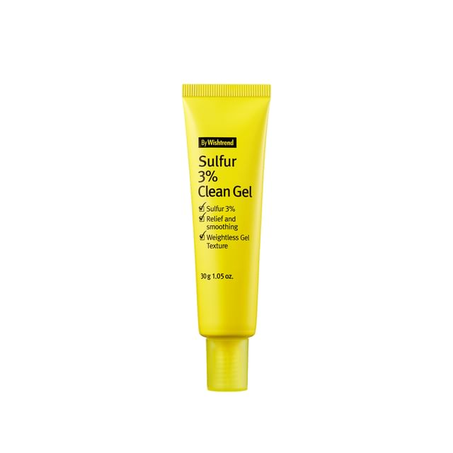 skincare-kbeauty-glowtime-by wishtrend sulfur 3% clear gel