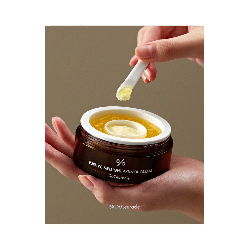 skincare-kbeauty-glowtime-dr ceuracle pure vc mellight a tinol cream