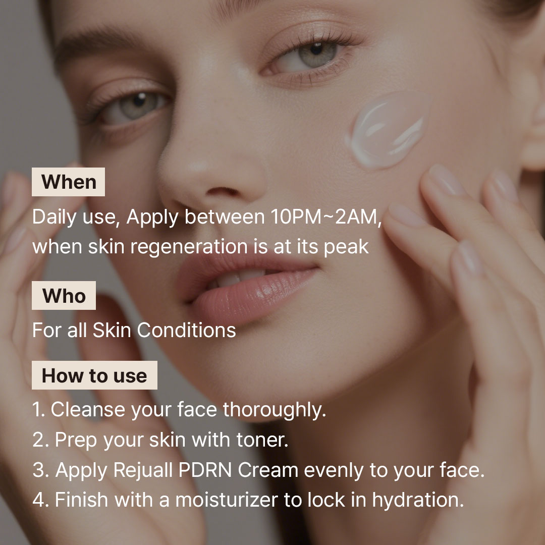 DR REJU ALL Advanced PDRN REjuvenating Cream 6 skincare-kbeauty-glowtime-dr reju all advacned pdrn rejuvenating cream