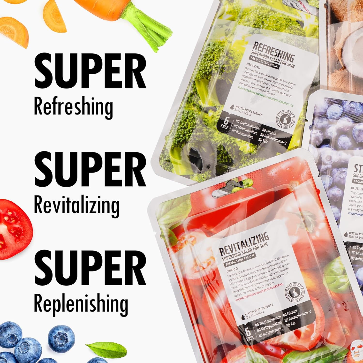 FARM SKIN Fresh Food Facial Sheet Mask 3 skincare-kbeauty-glowtime-farm skin fresh food facial sheet mask