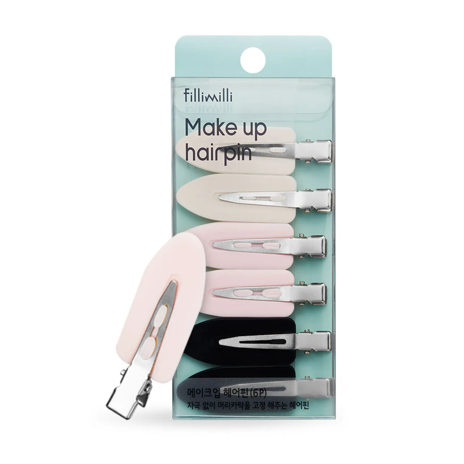 skincare-kbeauty-glowtime-fillimilli make up hair pin set
