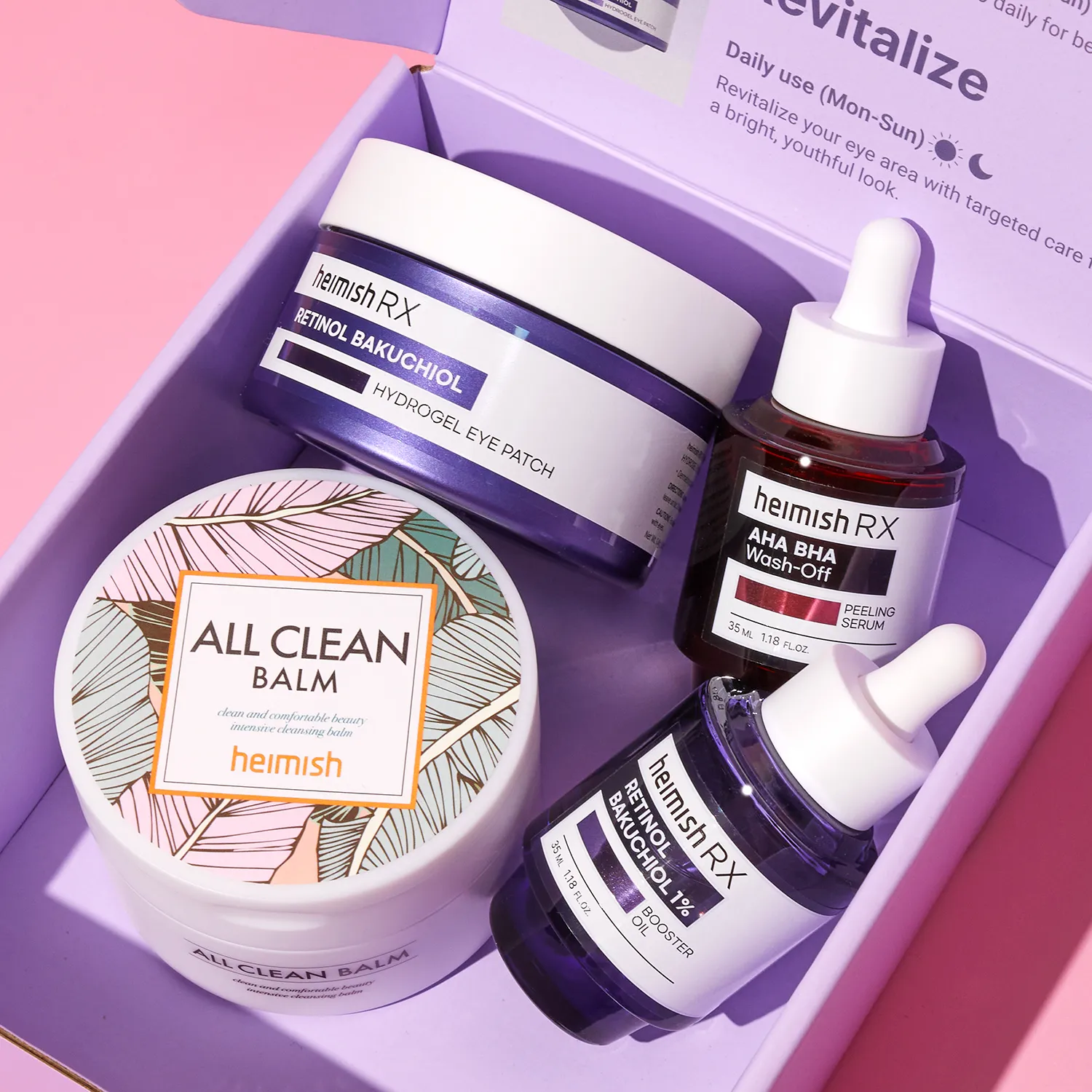 HEIMISH WEekly Reboot 7 day skin challenge box 2 skincare-kbeauty-glowtime-heimish weekly reboot 7 day sin challenge box