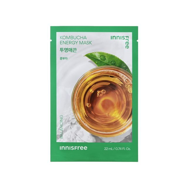 skincare-kbeauty-glowtime-innisfree kombucha energy mask
