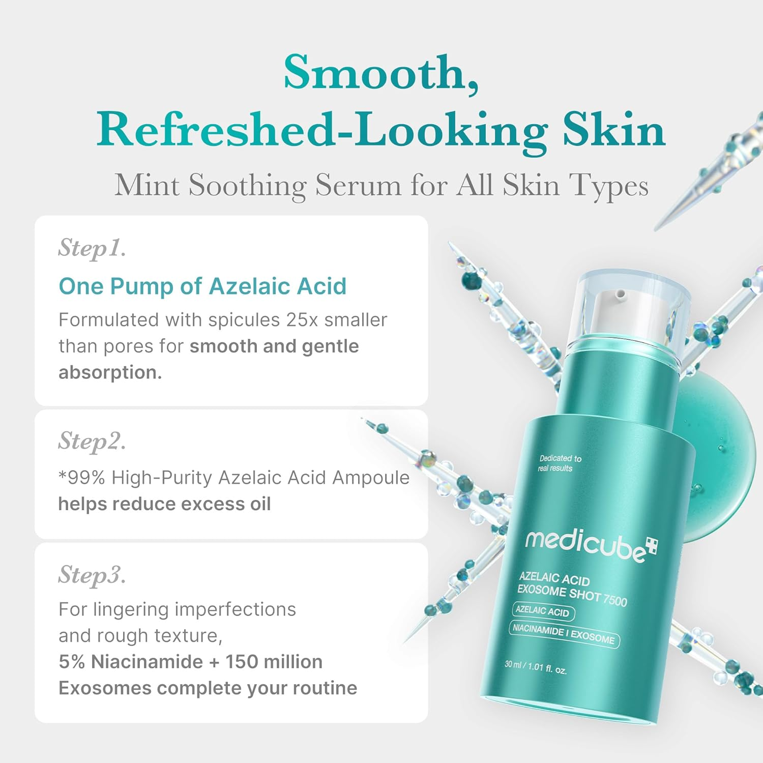 skincare-kbeauty-glowtime-medicube azelaic acid exosome shot 7500