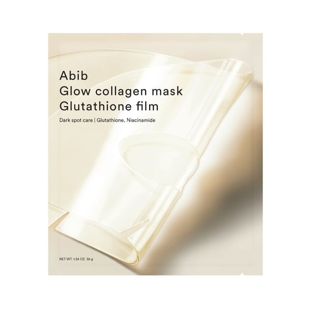skincare-kbeauty-glowtime-abib glow collagen mask glutathione film