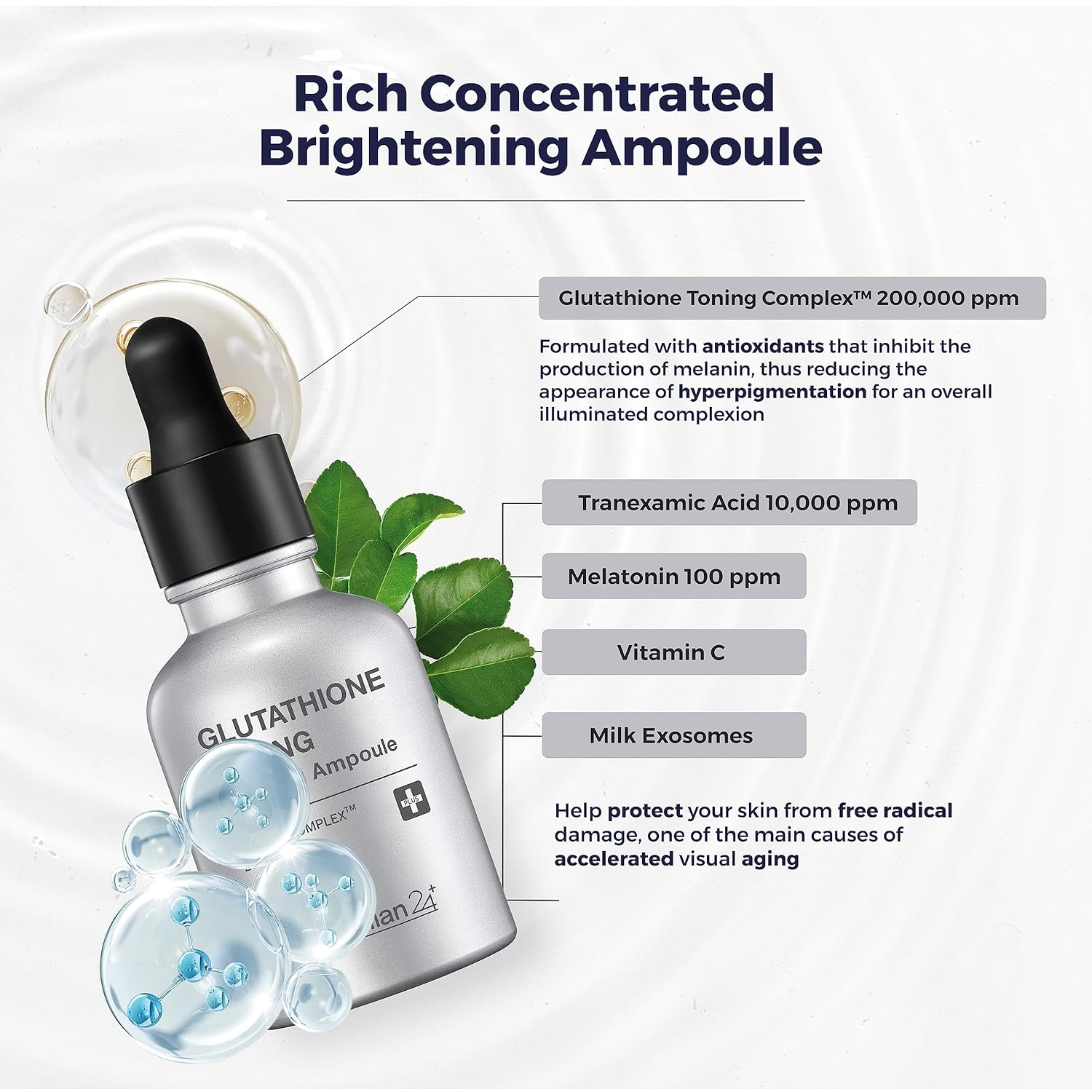 skincare-kbeauty-glowtime-centellian 24 glutathione toning boosting ampoule