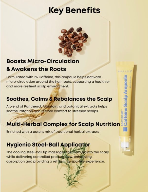 NINE LESS Root Biome Caffeine Scalp Ampoule 3 skincare-kbeauty-glowtime-nine less root biome caffeine scalp ampoule