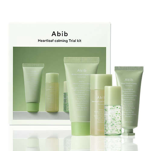 skincare-kbeauty-glowtime-abib heartleaf trial kit