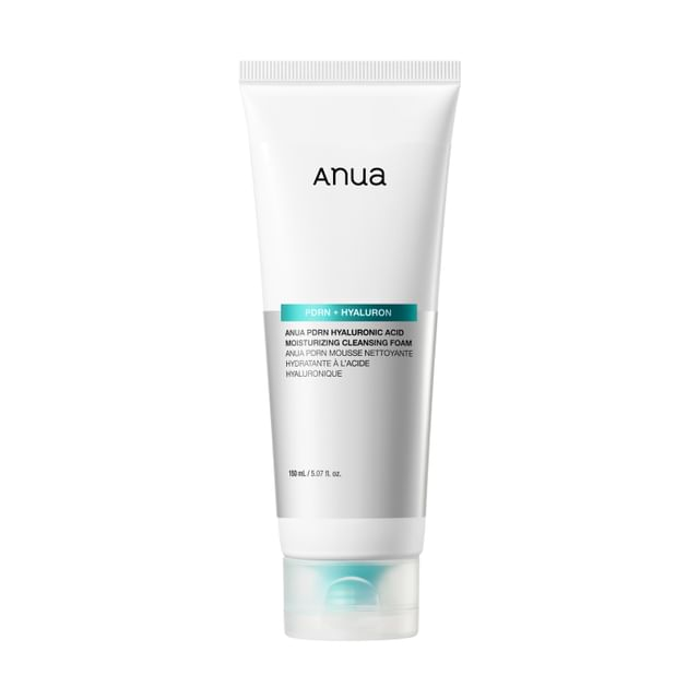 skincare-kbeauty-glowtime-anua pdrn hyuluronic acid moisturizing cleansing foam