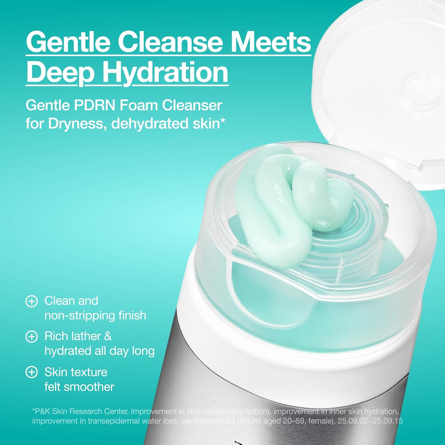 ANUAPDRN Hyaluronic Acid Moisturizing Cleansing Foam150ml Glow Time ANUAPDRN Hyaluronic Acid Moisturizing Cleansing Foam150ml Glow Time