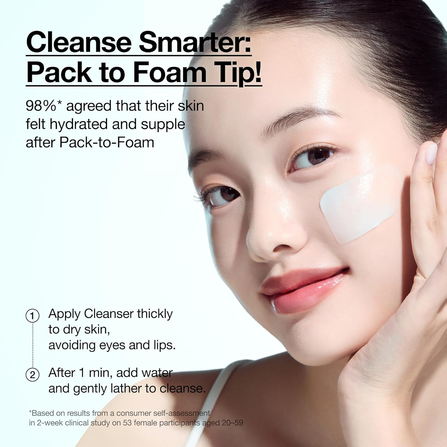 ANUAPDRN Hyaluronic Acid Moisturizing Cleansing Foam150ml Glow Time ANUAPDRN Hyaluronic Acid Moisturizing Cleansing Foam150ml Glow Time