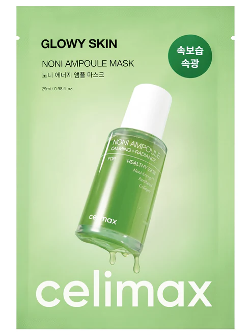skincare-kbeauty-glowtime-celimax glowy skin noni ampoule mask