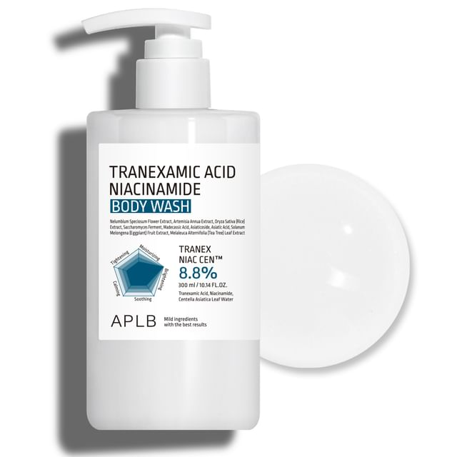 skincare-kbeauty-glowtime-aplb tranexamic ACid niacinamide body wash