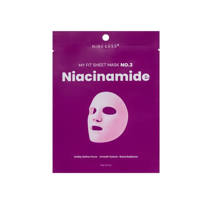 skincare-kbeauty-glowtime-nineless myfit sheet mask niacinamide