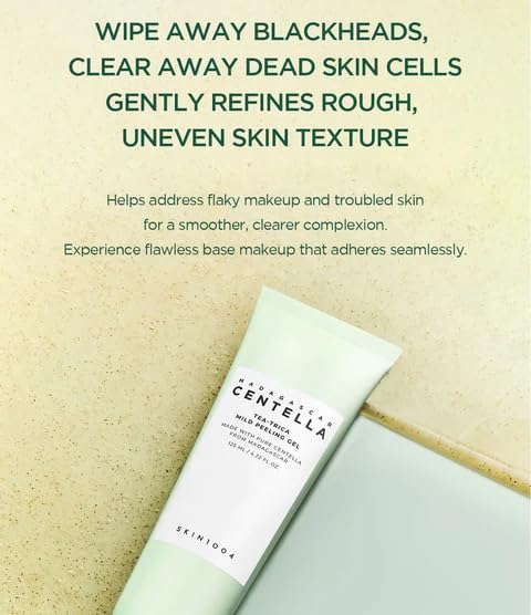 skincare-kbeauty-glowtime-skin 1004 madagascar centella tea trica mild peeling gel