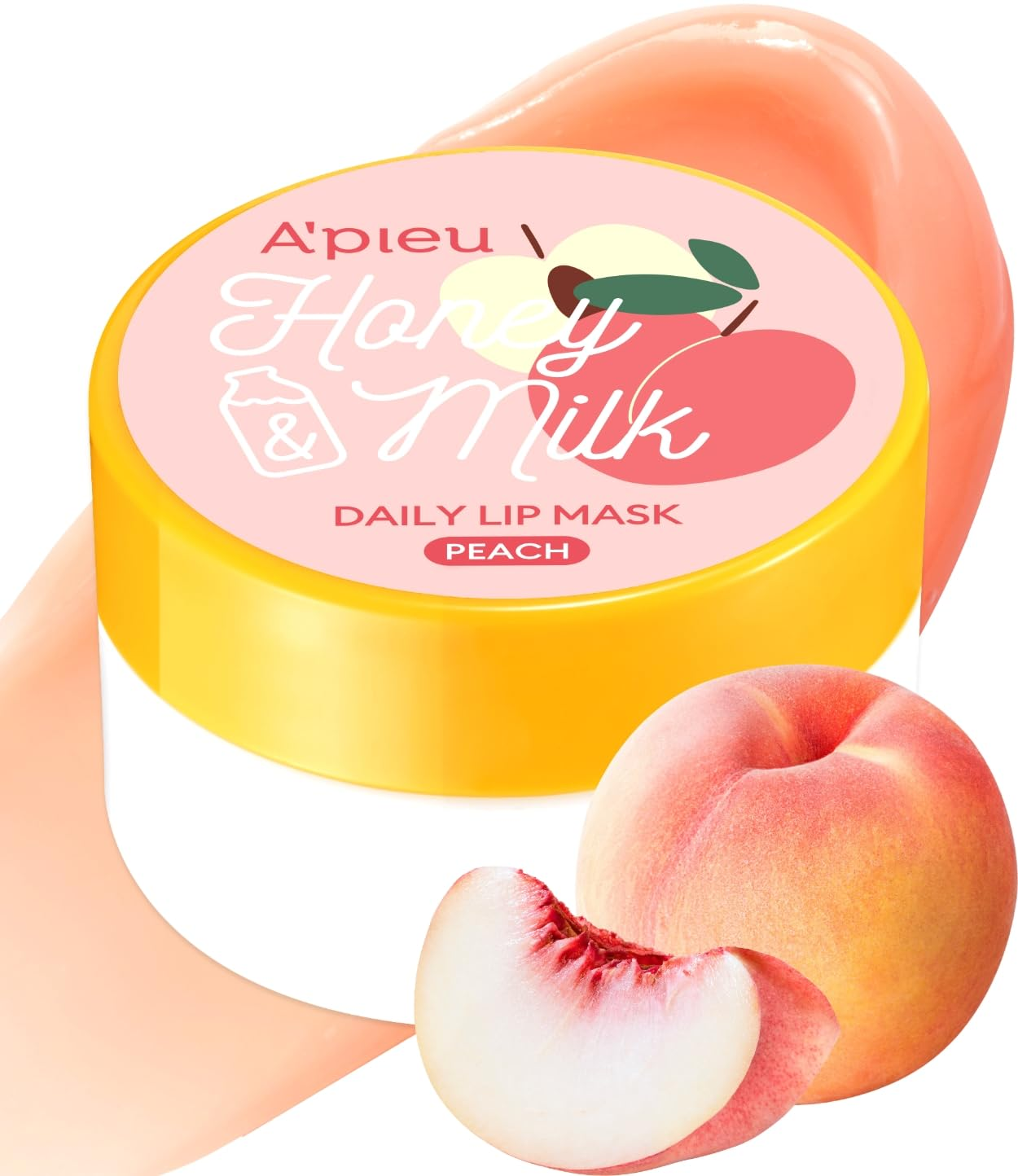 skincare-kbeauty-glowtime-apieu honey and milk daily lip mask