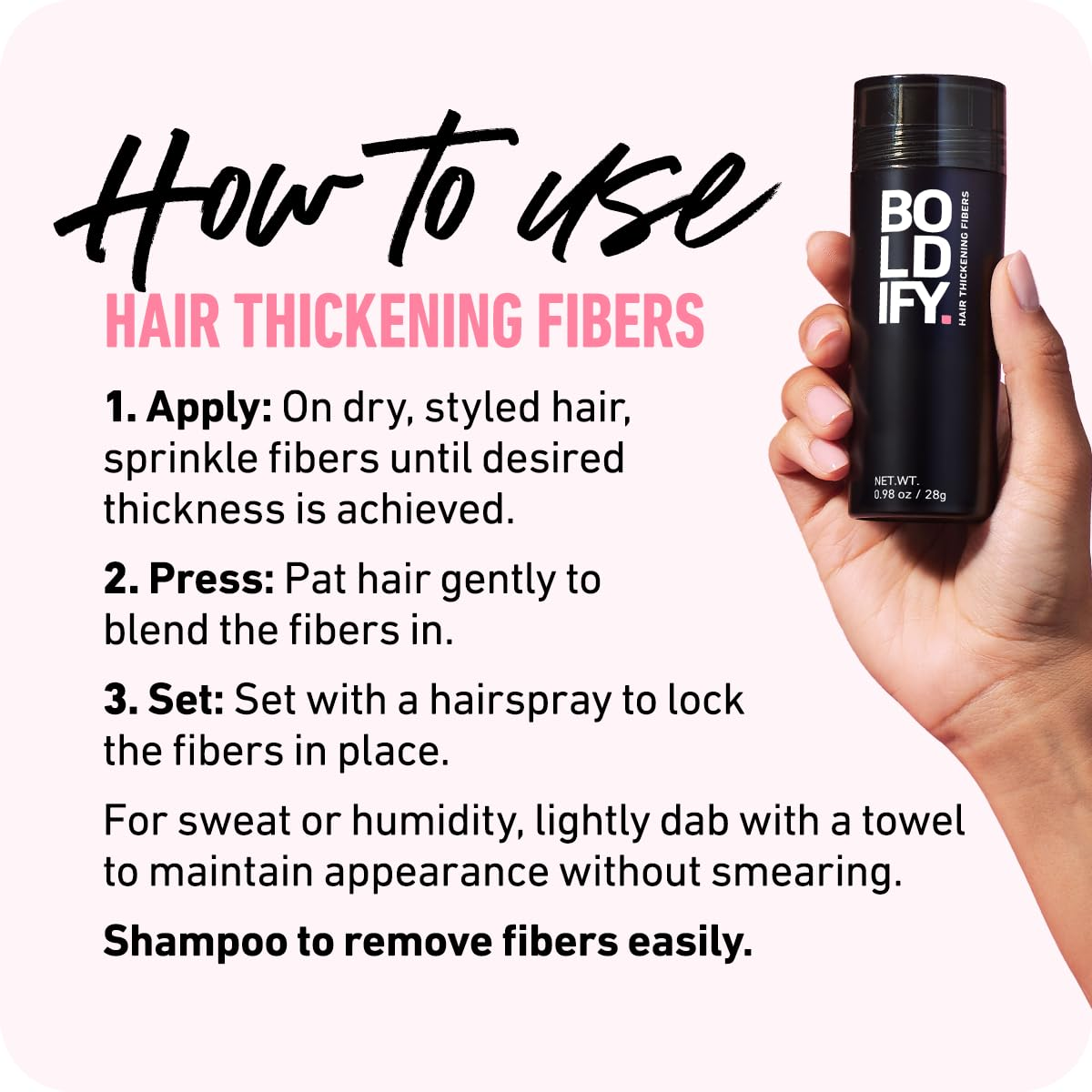 BOLDIFY Hair Fibers medium Brown 6 skincare-kbeauty-glowtime-boldify hair fibers