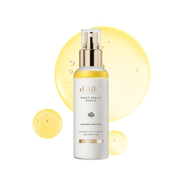 skincare-kbeauty-glowtime-d'alba white truffle first serum spray
