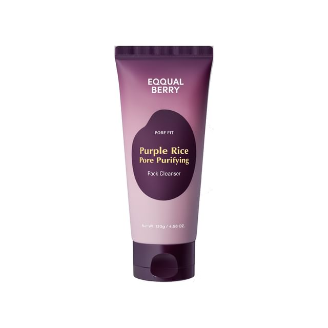 skincare-kbeauty-glowtime-eqqualberry purple rice pore purifying pack cleanser