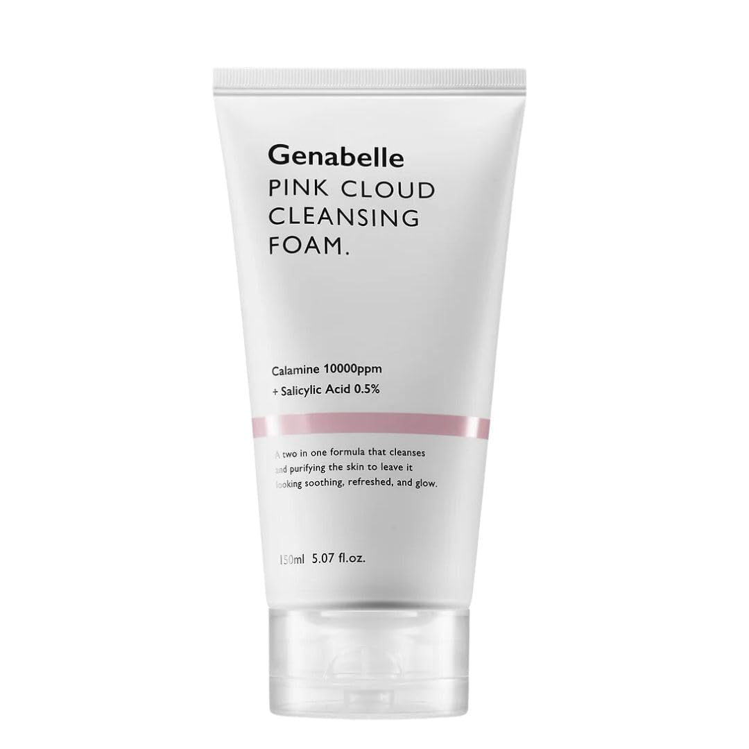 skincare-kbeauty-glowtime-genabelle pink cloud cleansing foam