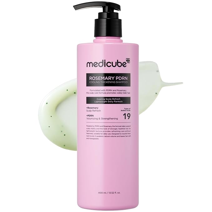 skincare-kbeauty-glowtime-medicube rosemary pdrn cooling thickening shampoo