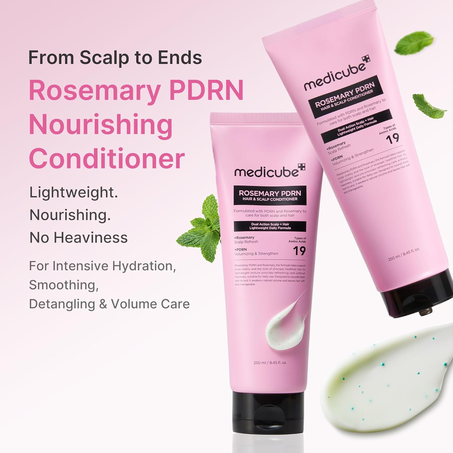 skincare-kbeauty-glowtime-medicube rosemary pdrn hair and scalp conditioner