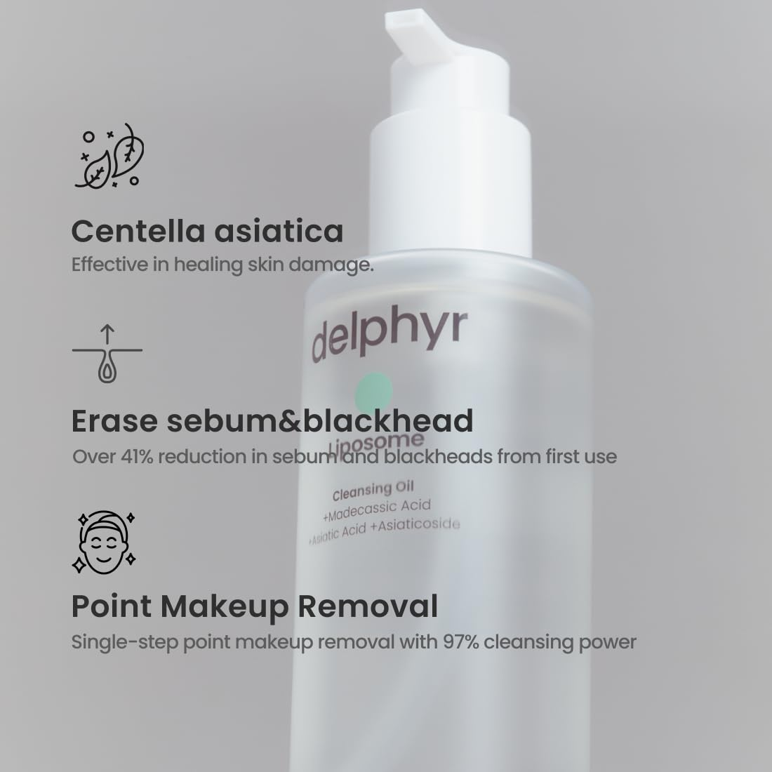 DELPHRY Liposome cleansing oil 6 skincare-kbeauty-glowtime-delphyr liposome cleansing oil