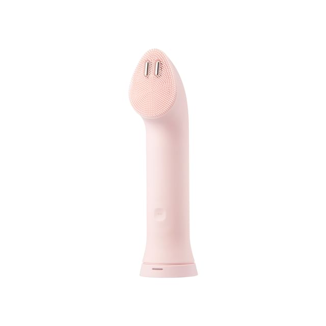 skincare-kbeauty-glowtime-medicube age r booster facial cleansing device head pink