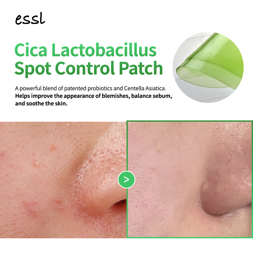 skincare-kbeauty-glowtime-essl cica lactobacillus spot control patch