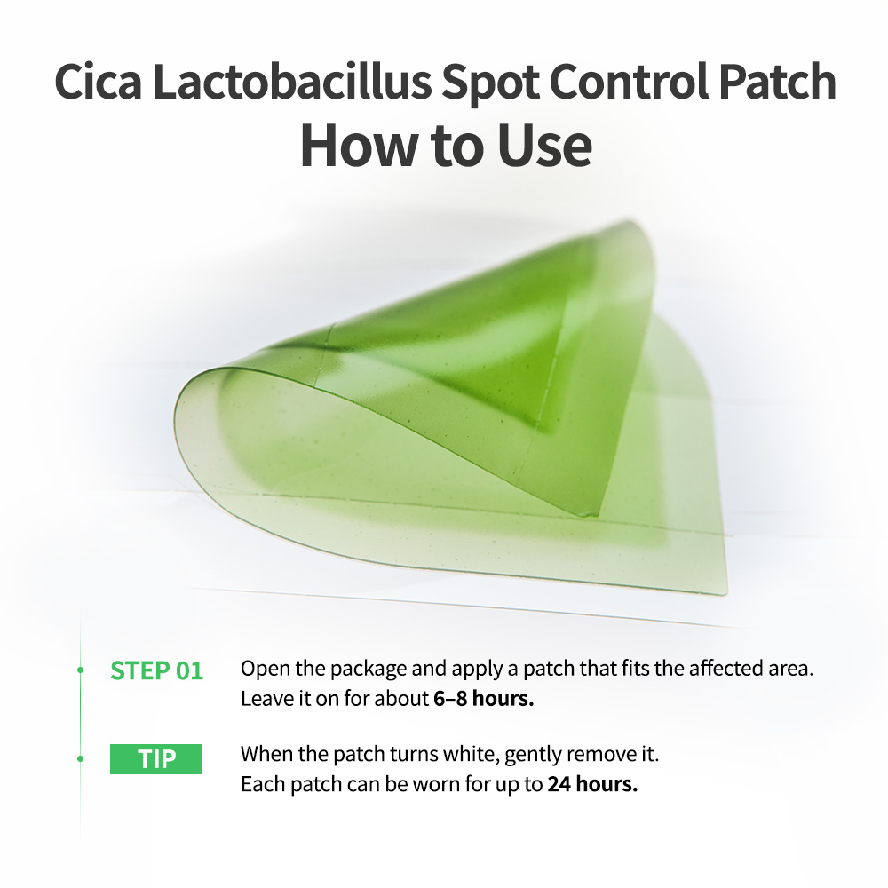 ESSL Cica Lactobacillus Spot Control patch 3 skincare-kbeauty-glowtime-essl cica lactobacillus spot control patch