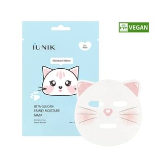 skincare-kbeauty-glowtime-iunik beta glucan family moisturemask for kids