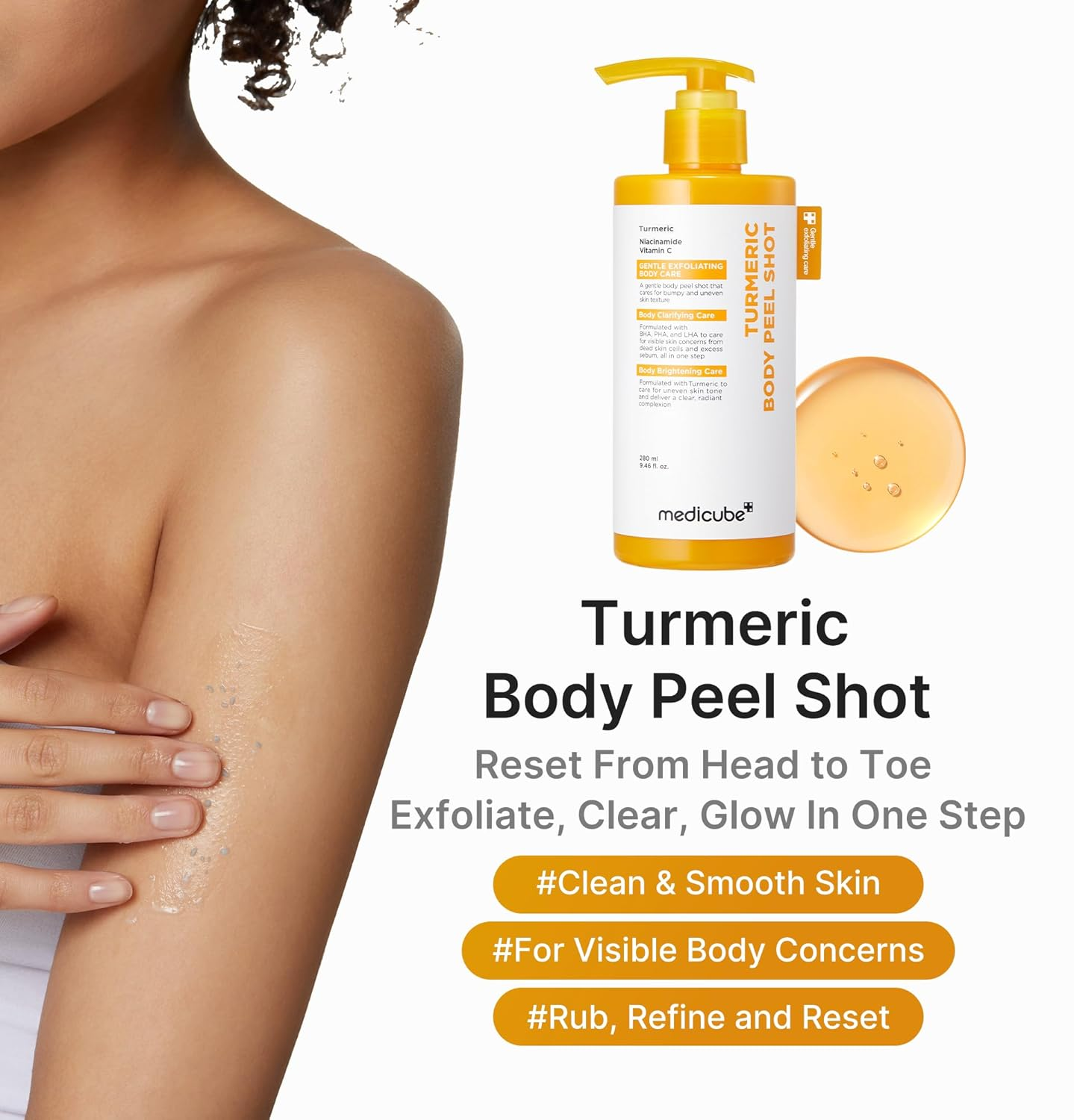 skincare-kbeauty-glowtime-medicube kojic turmeric body peel shot