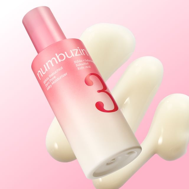skincare-kbeauty-glowtime-numbuzin bifida bakuchiol zero pore milky moiturizer