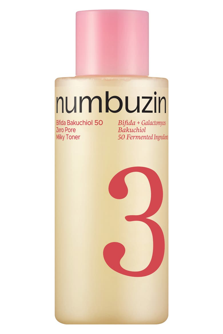 skincare-kbeauty-glowtime-numbuzin 3 bifida zero pore milky toner