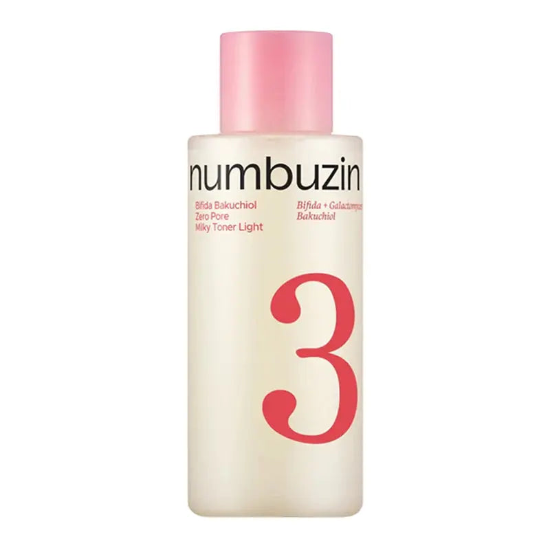 skincare-kbeauty-glowtime-numbuzin 3 bifida zero pore milky toner light