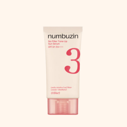 skincare-kbeauty-glowtime-numbuzin 3 no filter tone up sun serum