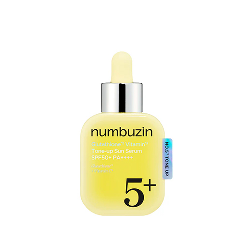 skincare-kbeauty-glowtime-numbuzin 5 glutathione vitamin tone up sun serum