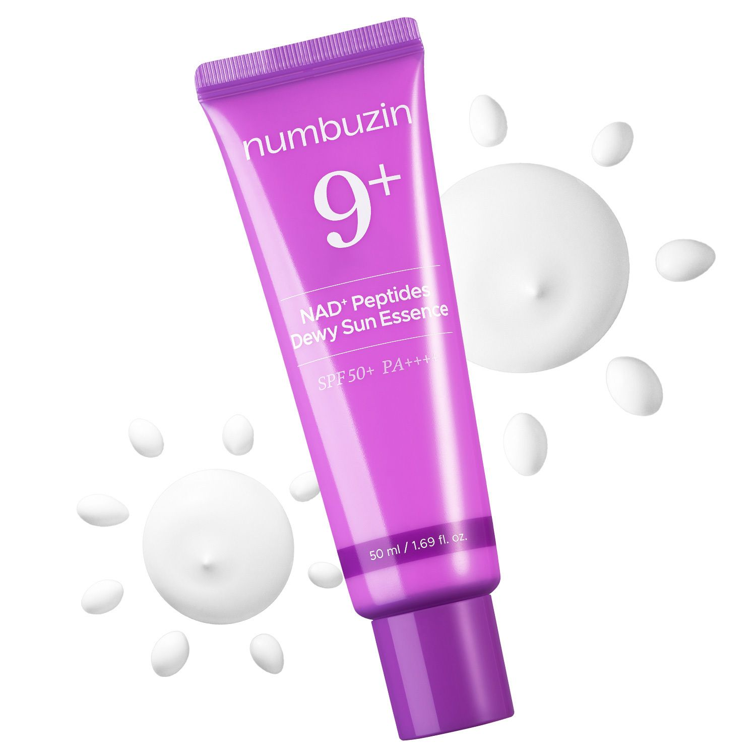 skincare-kbeauty-glowtime-numbuzin 9 NAD peptides dewy sun essence