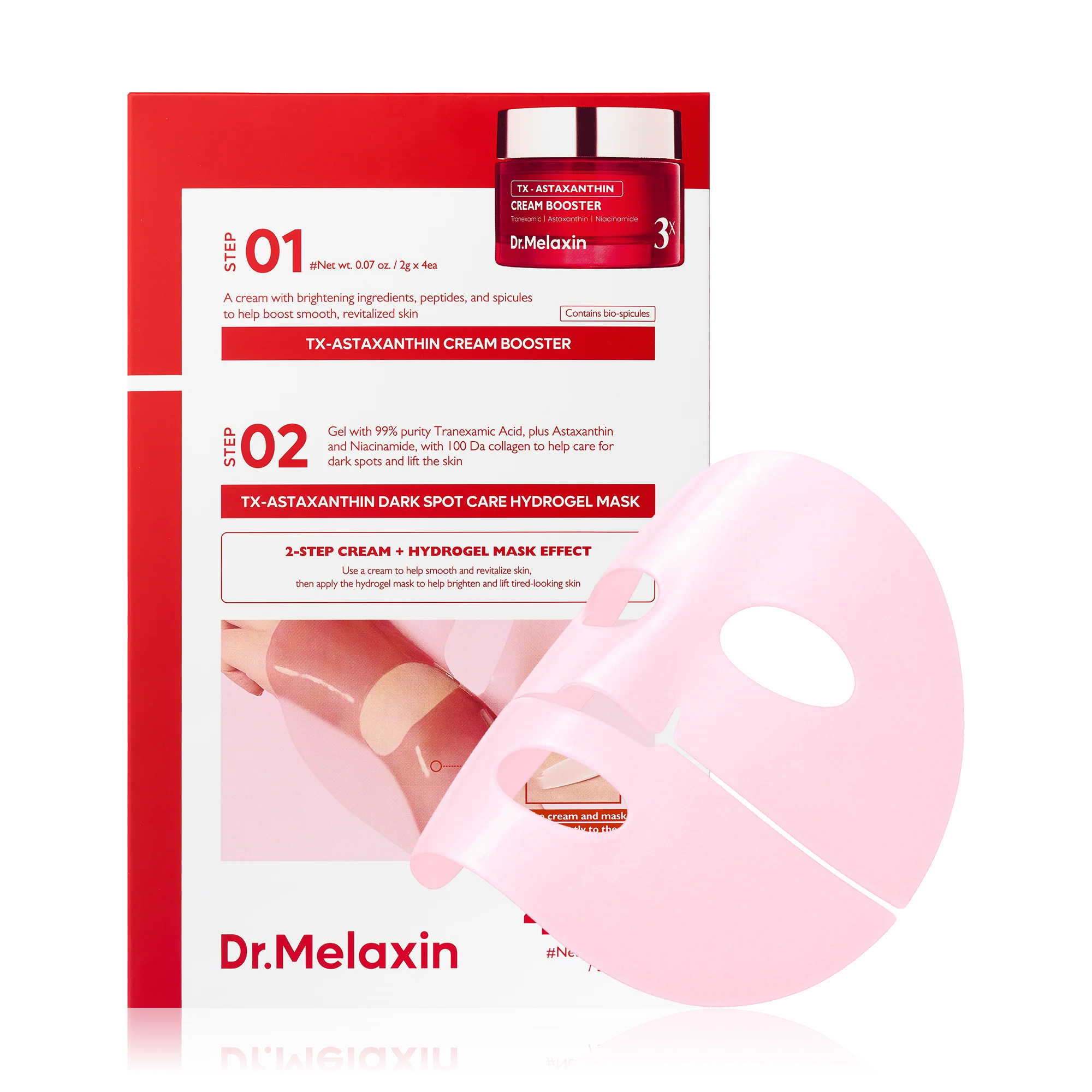 skincare-kbeauty-glowtime-dr melaxin tx tranexamic asthaxanthin dark spot care mask
