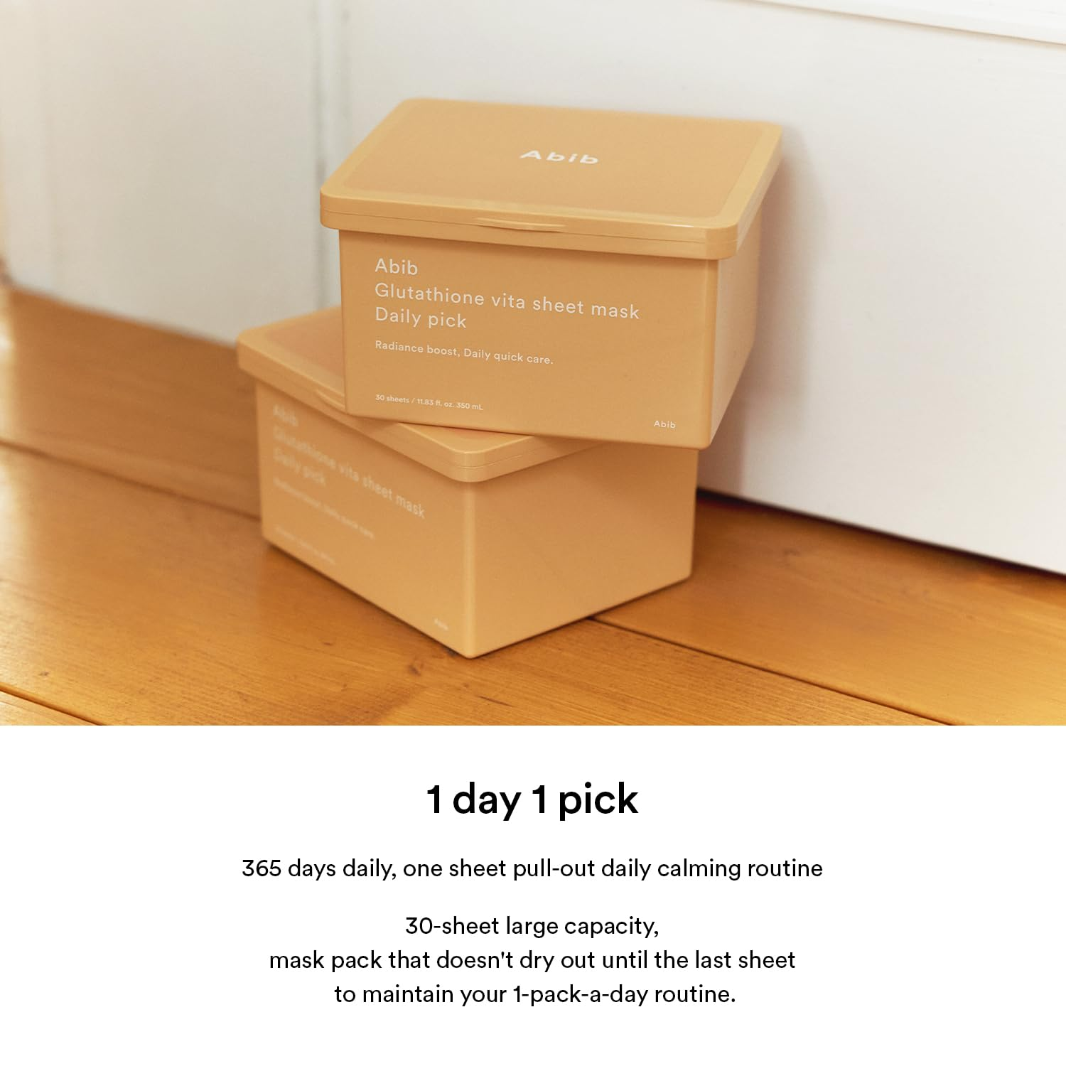 ABIB Glutathione Vita Sheet Mask Daily pick 9 skincare-kbeauty-glowtime-abib glutathione vita sheet mask daily pick