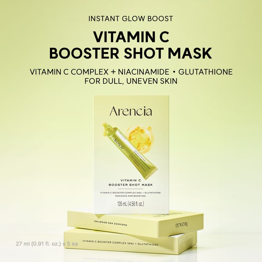 skincare-kbeauty-glowtime-arencia vitamin C booster shot mask
