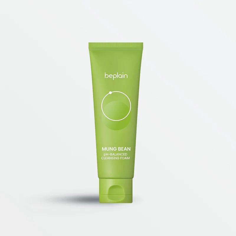 skincare-kbeauty-glowtime-be plain mung bean ph balanced cleansing foam